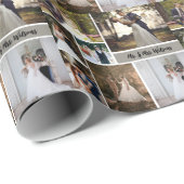 Papier Cadeau Créez votre propre collection de Mariages de 7 pho (Coin rond)