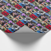 Papier Cadeau Créez votre propre collection de photo avec 9 (Coin)