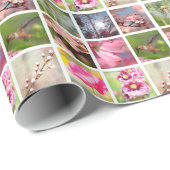 Papier Cadeau Créez votre propre collection de photos (Coin rond)