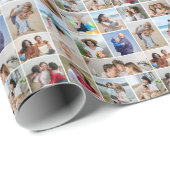 Papier Cadeau Créez votre propre collection de photos 15 (Coin rond)