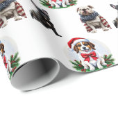 Papier Cadeau Créez votre propre collection photo 3 personnalisé (Coin rond)