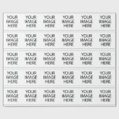 Papier Cadeau Créez votre propre conception et votre propre text (Plat)
