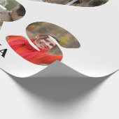 Papier Cadeau Créez votre propre couple Mr et Mrs photo Matching (Coin)