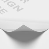 Papier Cadeau Créez votre propre design 30'' x 60'' brillant (Coin)