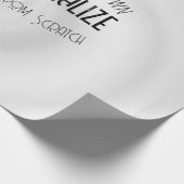 Papier Cadeau Créez Votre Propre Design Sur Mesure (Coin)