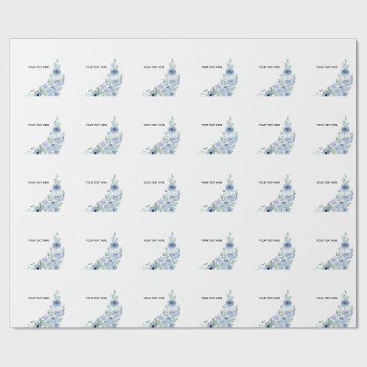 Papier Cadeau Créez Votre Propre Fleur (Plat)