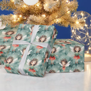 Papier Cadeau Créez votre propre fleur de Noël