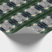 Papier Cadeau Créez Votre Propre Rose Photo Peach Et Le Cadre Bu (Coin)