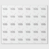 Papier Cadeau Créez Votre Propre - Votre Image Ici - (Plat)