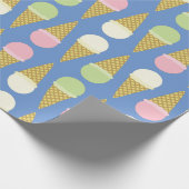 Papier Cadeau Crème de glace Cone mignonne 1er Anniversaire Papi (Coin)