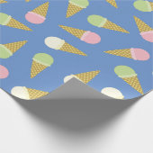 Papier Cadeau Crème de glace Cone mignonne 1er Anniversaire Papi (Coin)