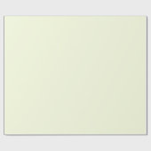 Papier Cadeau Crème de Noël blanc cassé solide naturel (Plat)