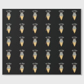 Papier Cadeau Crème de souris amusant crème glacée jeu de crème (Plat)