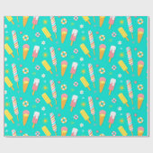 Papier Cadeau Crème glacée (Plat)