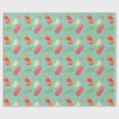 Papier Cadeau Crème glacée (Plat)