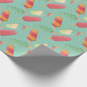 Papier Cadeau Crème glacée (Coin)