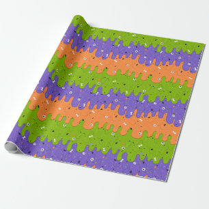 Papier Cadeau Crème glacée d'Halloween
