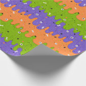 Papier Cadeau Crème glacée d'Halloween (Coin)