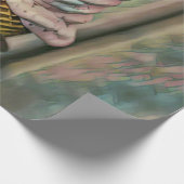 Papier Cadeau crème glacée froide cool (Coin)