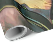 Papier Cadeau crème glacée froide cool (Coin rond)