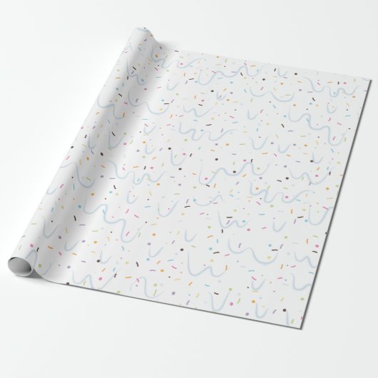 Papier Cadeau Crème glacée Vanilla (Déroulé)