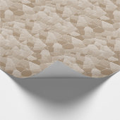 Papier Cadeau Crème mosaïque abstrait Anniversaire (Coin)