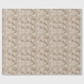 Papier Cadeau Crème mosaïque abstrait Anniversaire (Plat)