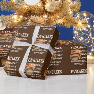 Papier Cadeau Crêpes Rend Chaque Heure Une Heure Heureuse Crêpe