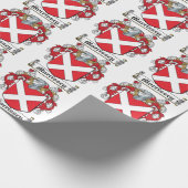 Papier Cadeau Crête de famille de Morrissey (Coin)