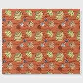 Papier Cadeau Creusage de palourdes (Plat)