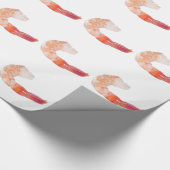 Papier Cadeau crevettes/crevettes (Coin)