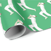 Papier Cadeau Cricket (Coin rond)