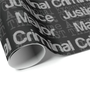 Papier Cadeau Criminal Justice major