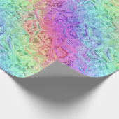 Papier Cadeau cristal arc-en-ciel congelé : papier d'emballage (Coin)