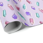 Papier Cadeau Cristaux (Coin rond)