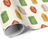 Papier Cadeau Cristaux (Coin rond)