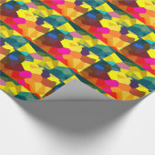 Papier Cadeau Cristaux colorés (Coin)