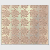 Papier Cadeau Cristaux Swarovski en or rose Infinité spirale Cop (Plat)