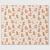 Papier Cadeau Critères adorables (Plat)
