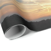 Papier Cadeau Croatian sunset (Coin rond)