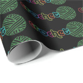 Papier Cadeau Crochet de l'étincelle (Coin rond)