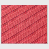 Papier Cadeau crochet rayé closeup (Plat)