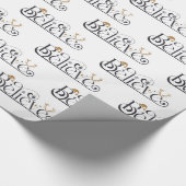 Papier Cadeau Croire en Noël (Coin)