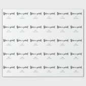 Papier Cadeau Croire en soi texte et image (Plat)