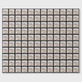 Papier Cadeau Croire l'arbre (Plat)