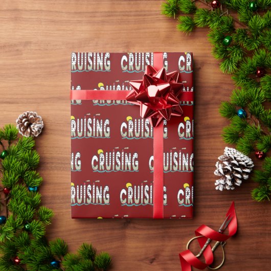 Papier Cadeau Croisière (Cadeau de vacances)