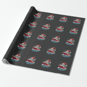 Papier Cadeau Croisière familiale Croisière Navire Correspondanc