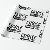 Papier Cadeau Croisière Nautique Sur Le Thème (Déroulé)