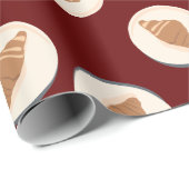 Papier Cadeau Croissant Art Art Food Brunch Papier d'enveloppeme (Coin rond)