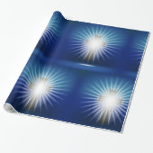 Papier Cadeau Croix brillante (Déroulé)